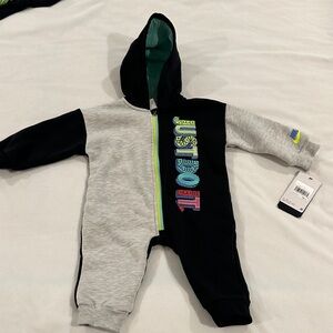 Nike Kids One Piece  Black and Gray. Very warm! 12 month. Bran new! A2
